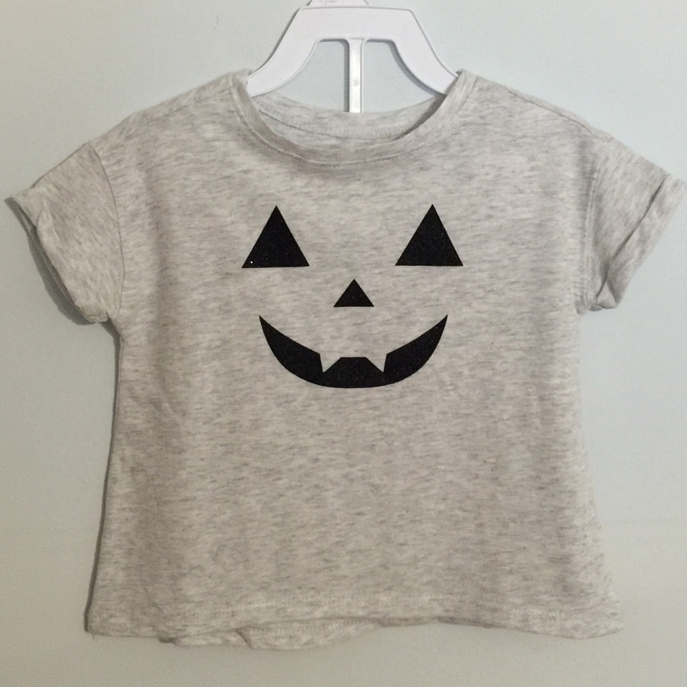 Crazy 8 Sparkly Jack-o-lantern Tee